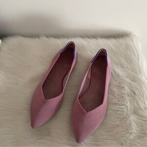 Rothys Pastel Pointed Toe Flats retired rosebud